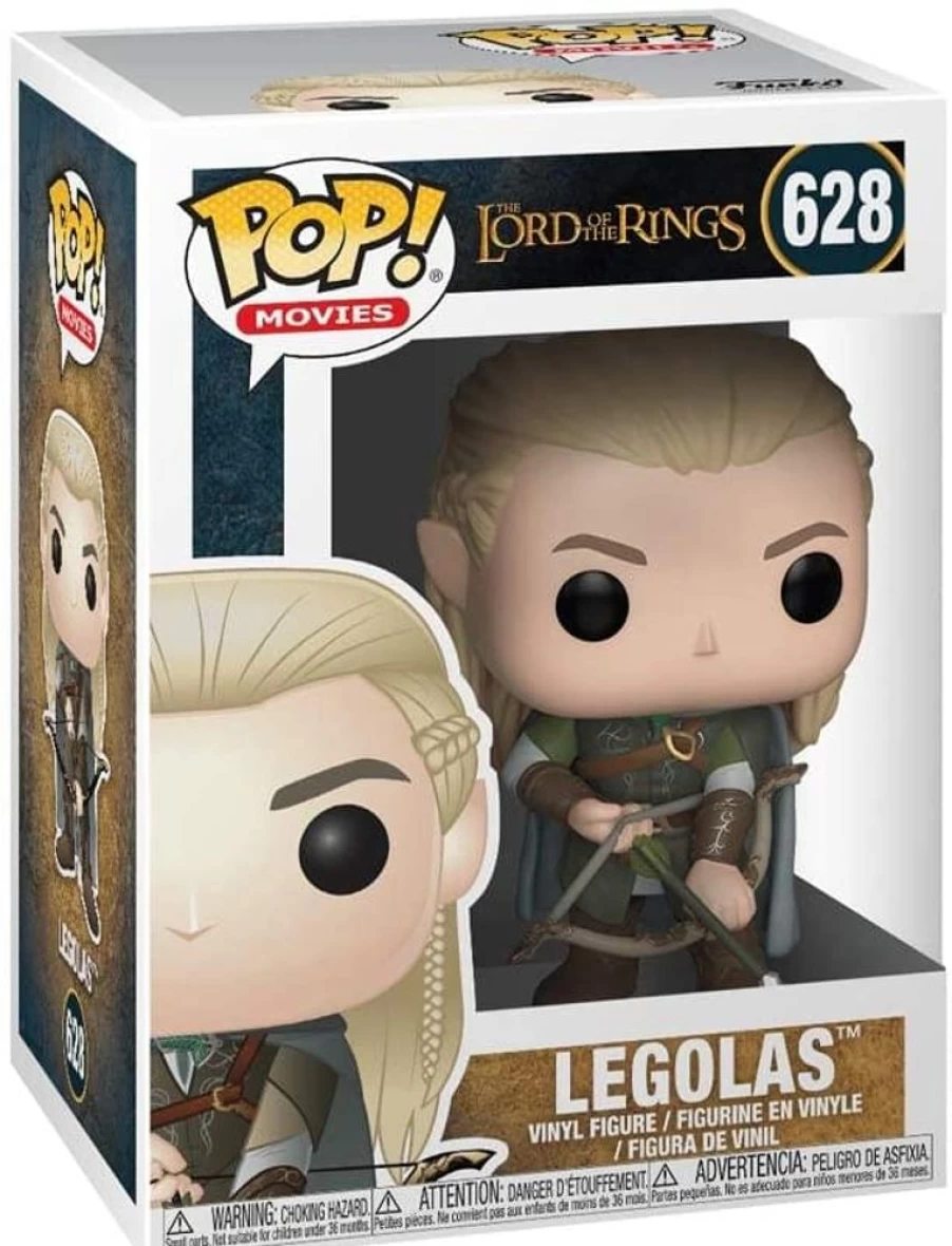 Toynk Lord Of The Rings Legolas Funko Pop! Vinyl Figure Collectible Toy