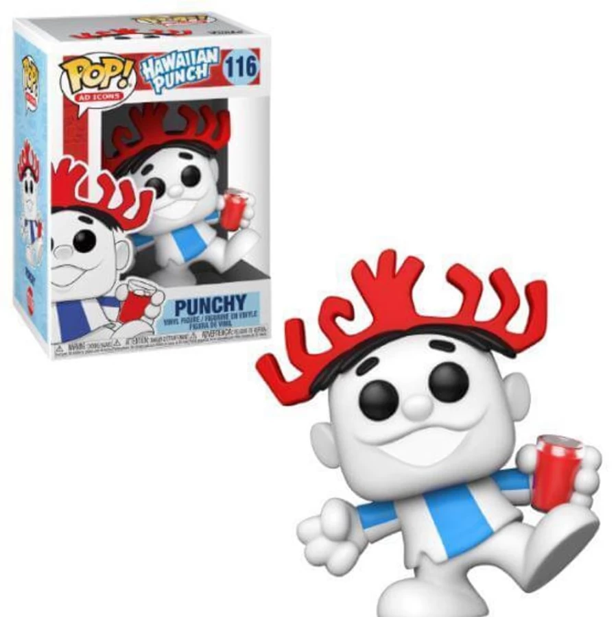 Toynk Exclusive Hawaiian Punch Punchy Funko Pop! Vinyl Figure | Ad Icons Collectible | Unisex Gift