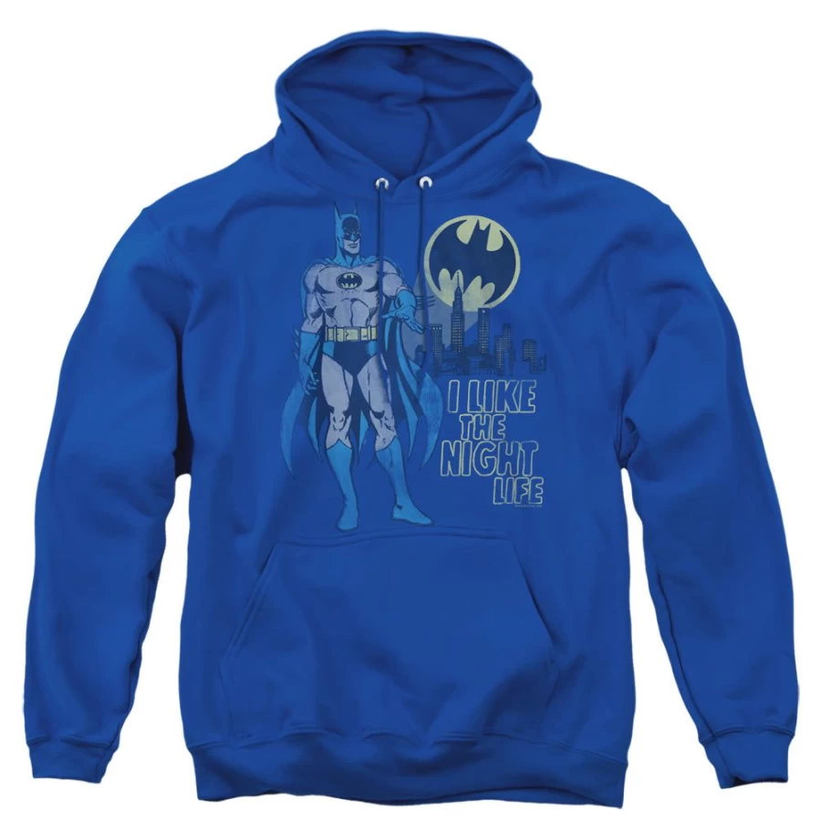 MeTV Custom Classics Unisex Batman - Night Life Graphic T-Shirt