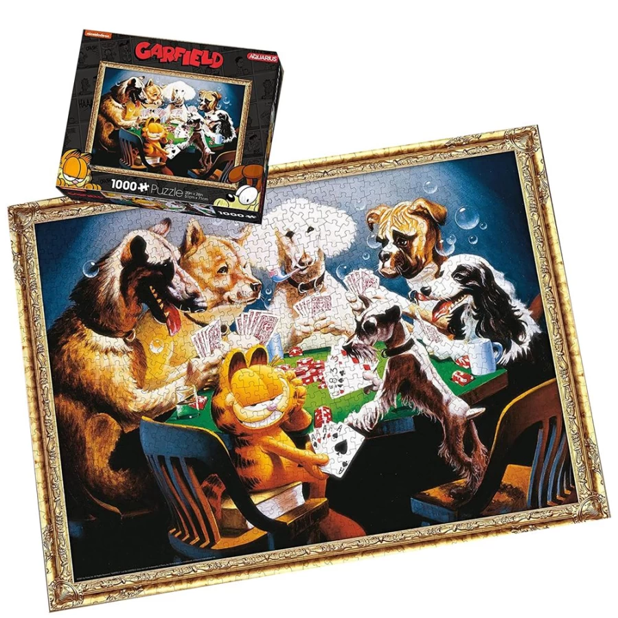 "Toynk Garfield 1000-Piece Jigsaw Puzzle for Adults – Fun Cartoon Challenge"
