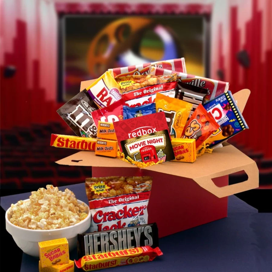 "GBDS Movie Night Care Package - Includes $10 Redbox Gift Card for Blockbuster Films"