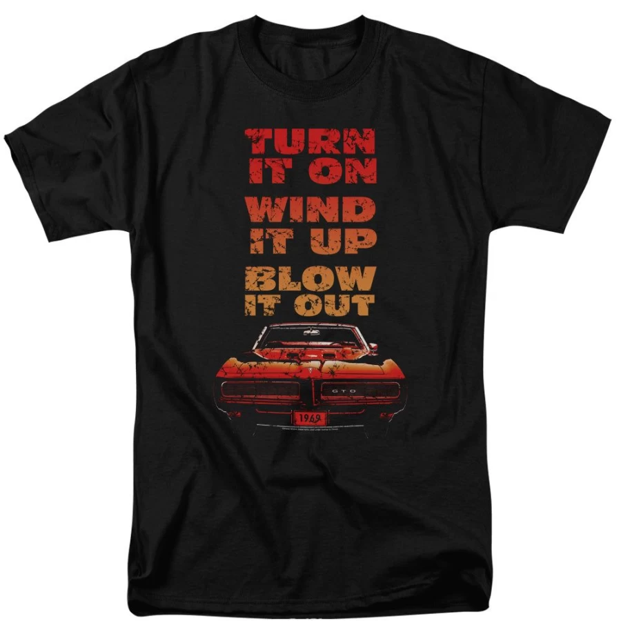 MeTV Custom Classics Unisex Pontiac GTO Blow It Out T-Shirt