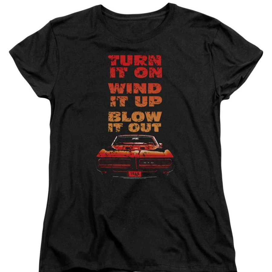 MeTV Custom Classics Unisex Pontiac GTO Blow It Out T-Shirt