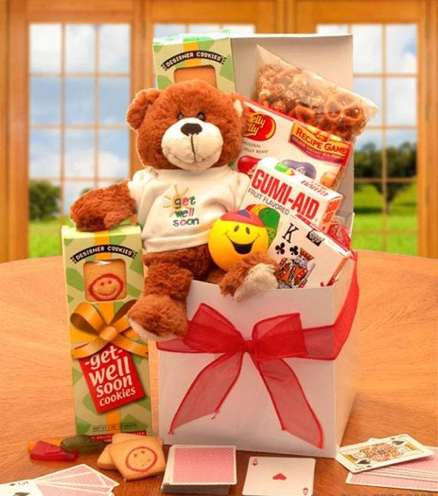 "GBDS Get Well Soon Care Package - Thoughtful Sunshine Gift for Sick Loved Ones"