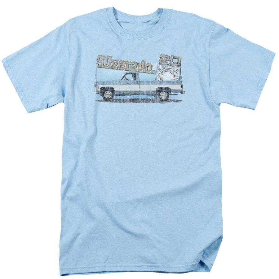 MeTV Custom Classics Vintage Chevy Silverado Unisex Retro T-Shirt