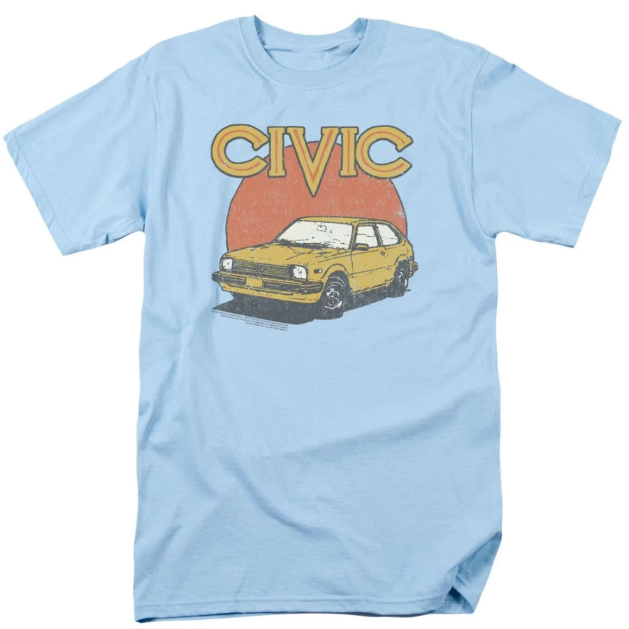 MeTV Custom Classics - Retro Honda Civic Style Unisex Apparel