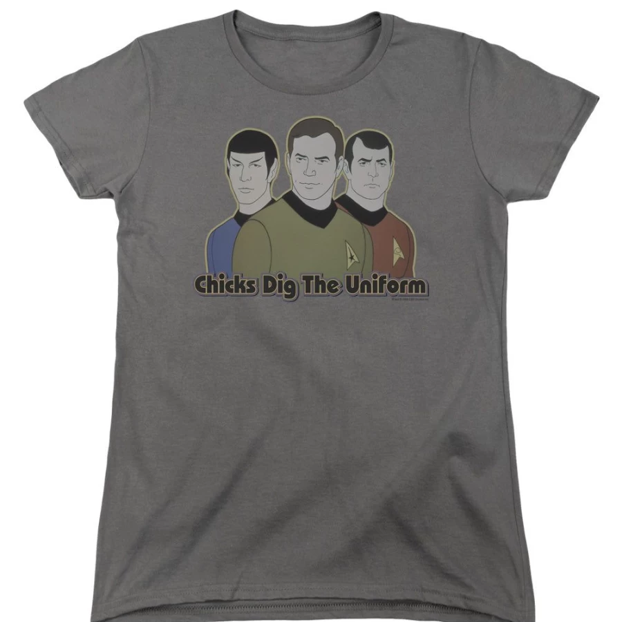 "MeTV Custom Classics Star Trek Unisex Dig It T-Shirt – Sci-Fi Fan Gift"