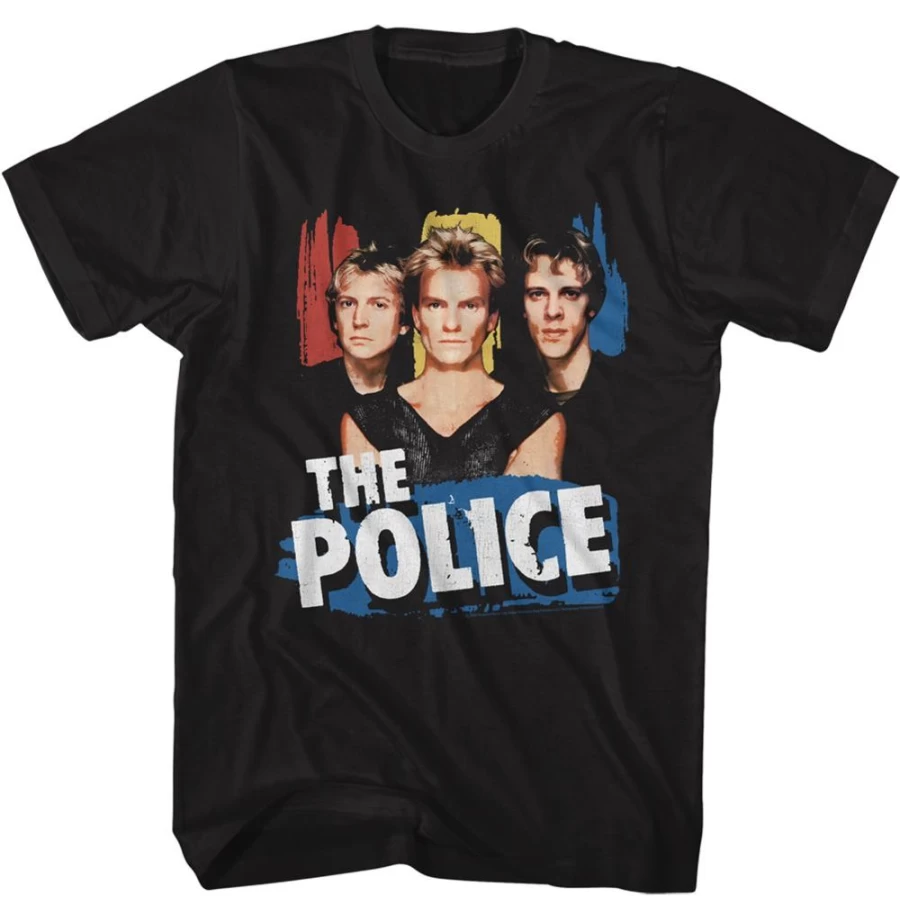 MeTV Custom Brands The Police - Paint Vinyl Record Album