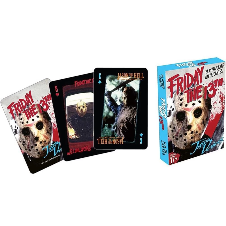 "Toynk Friday The 13th Themed Playing Cards - Horror Movie Collectible Deck"