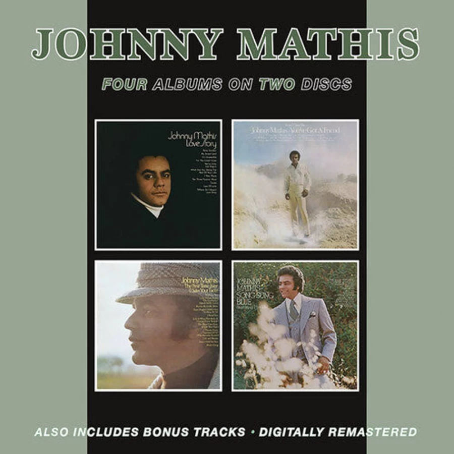 Johnny Mathis Love Story / You've Got A Friend / The First Time Ever I Saw Your Face / Song Sung Blue CD - MeTV Entertainment Music Album