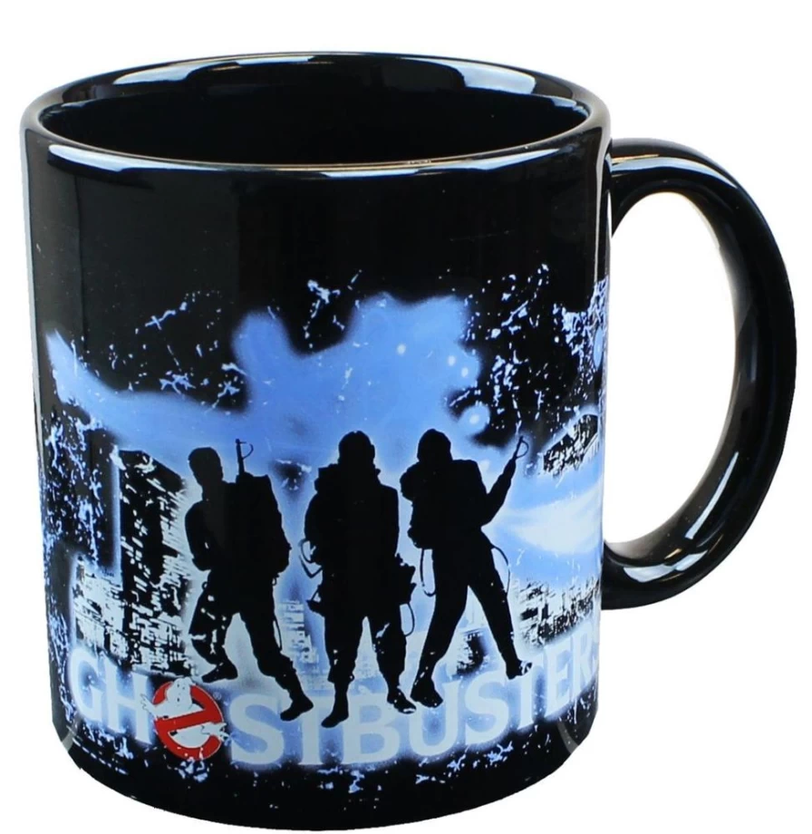Toynk Ghostbusters 20oz Collectible Mug with Montage Logo - Officially Licensed Movie Merchandise