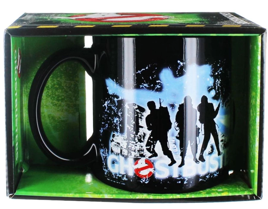 Toynk Ghostbusters 20oz Collectible Mug with Montage Logo - Officially Licensed Movie Merchandise