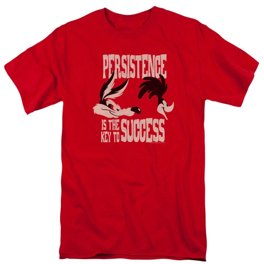 MeTV Custom Classics Wile E. Coyote Unisex T-Shirt - Persistence Cartoon Design