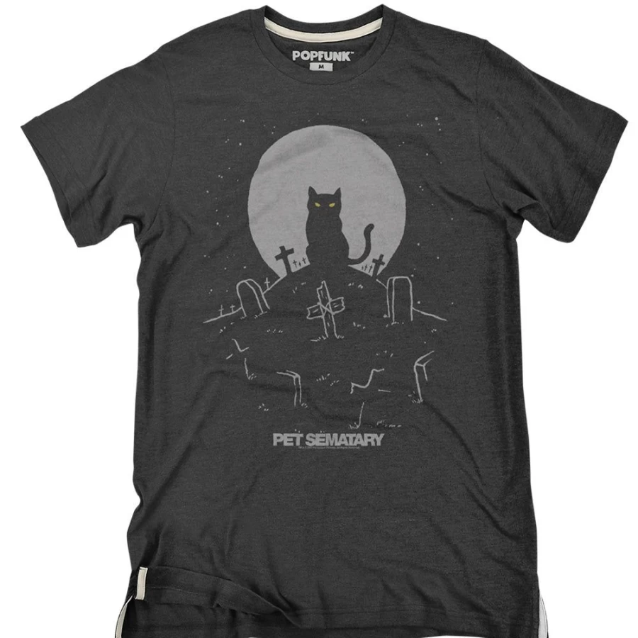 Popfunk Pet Sematary Unisex Collectible Figure - Cat with Tombstones Horror Movie Merchandise