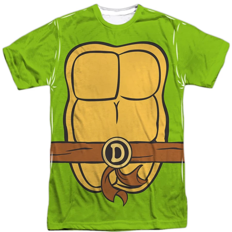 MeTV Custom Classics Unisex Donatello Teenage Mutant Ninja Turtles Costume - Front & Back Shell Design