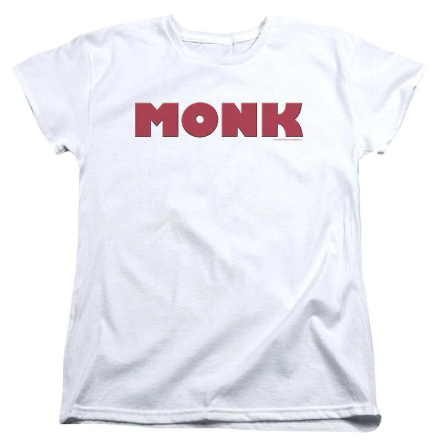 MeTV Custom Classics Unisex Monk Logo T-Shirt - Classic Branded Tee for Men & Women