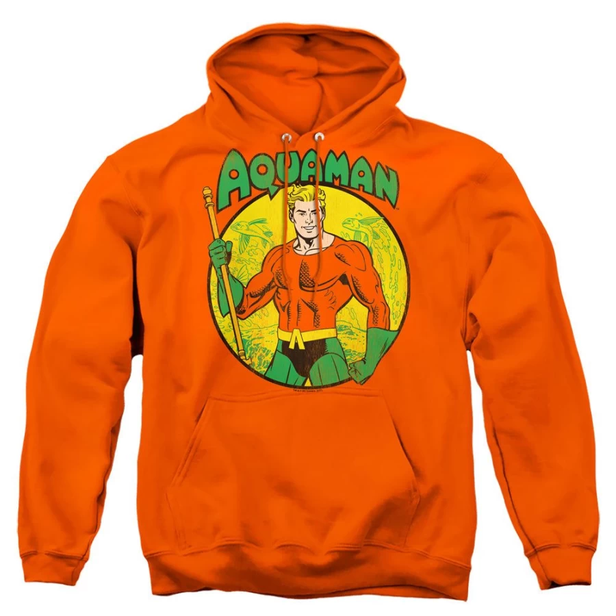 MeTV Custom Classics Unisex Aquaman Circle Logo T-Shirt