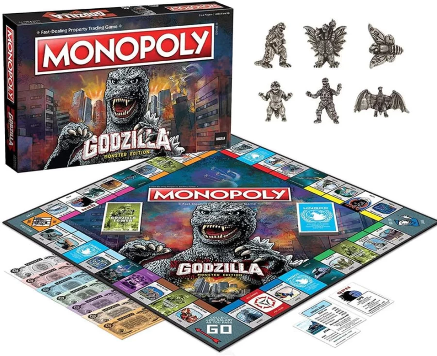 "Toynk Godzilla Monopoly Board Game – Collectible Edition"