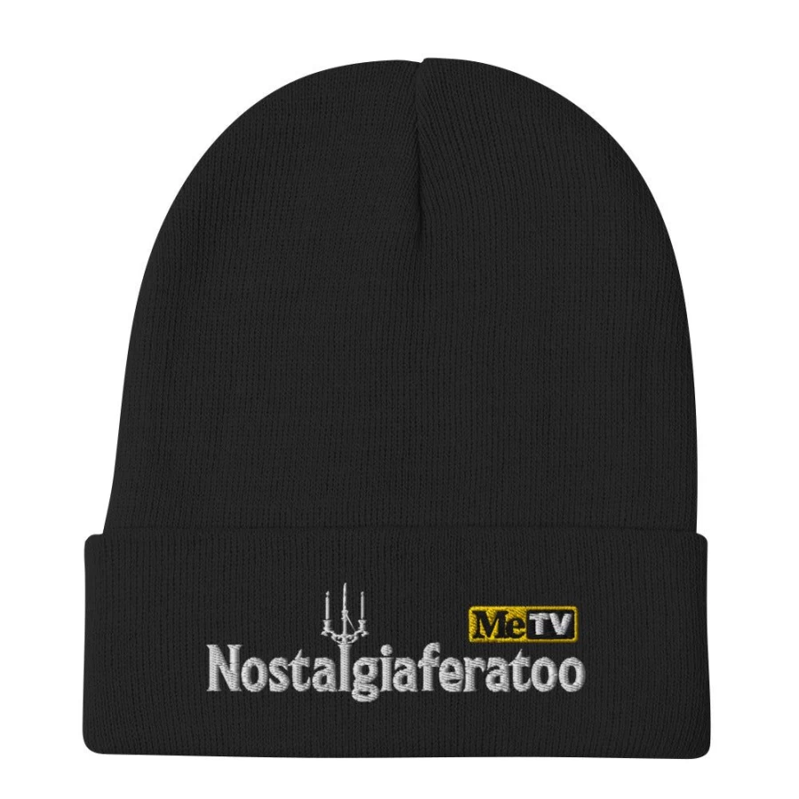 MeTV Custom Products Nostalgia Sven Squad Embroidered Beanie Hat for Fans