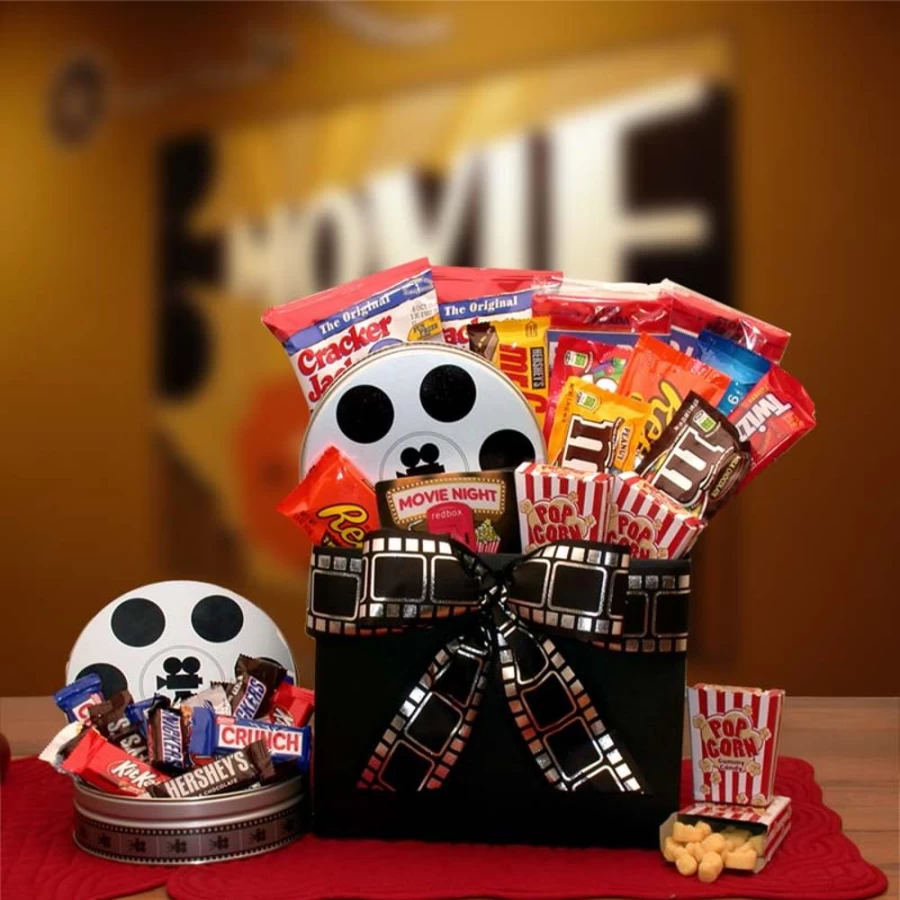 GBDS Movie Lover's Gift Box - Includes $10.00 Redbox Gift Card for Film Enthusiasts