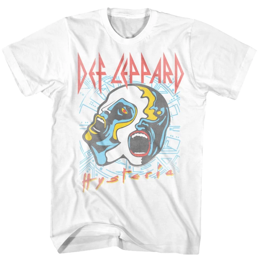 Def Leppard - Faces Poster by MeTV Custom Brands | Vintage Band Wall Art