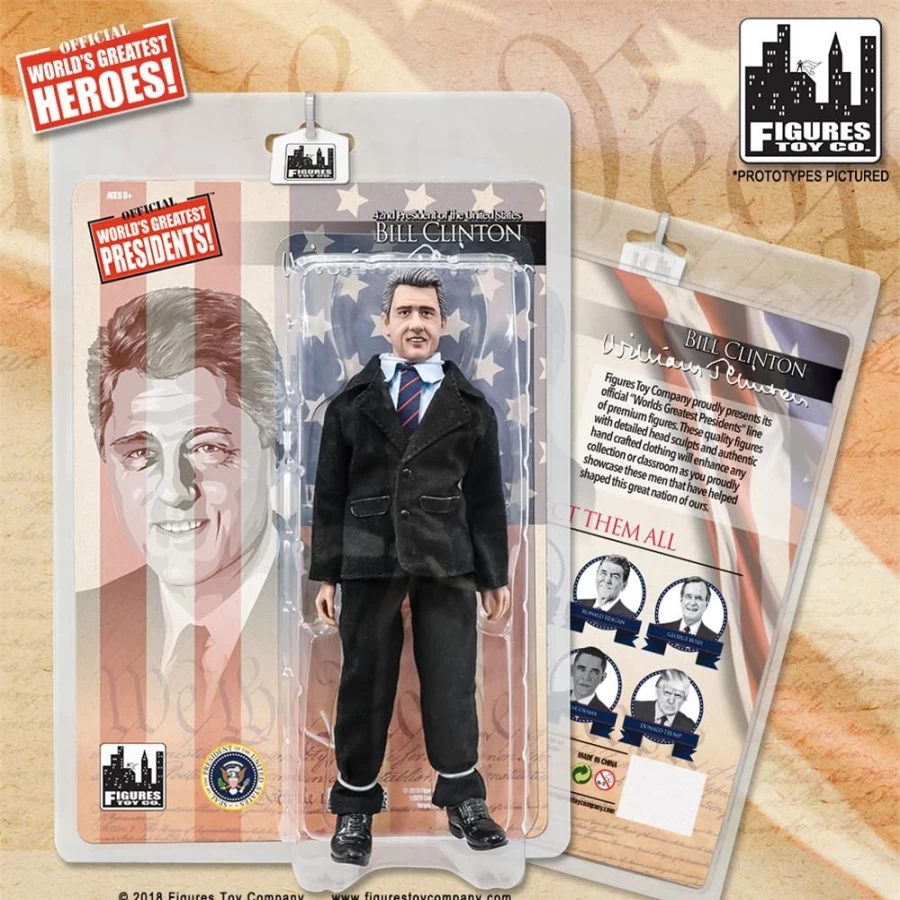 MeTV Figures Presidential Series: Bill Clinton Collectible Figure
