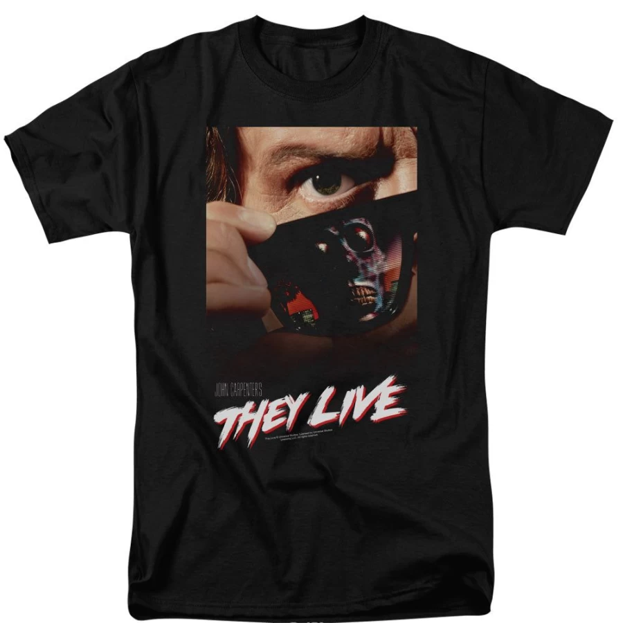 "They Live - Vintage Movie Poster by MeTV Custom Classics - Cult Classic Film Wall Art"