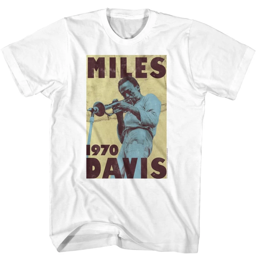 "MeTV Custom Brands Miles Davis Vintage Poster - Jazz Legend Wall Art Decor"