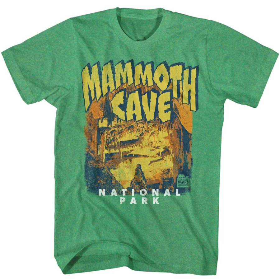 MeTV Custom Brands Unisex National Parks Mammoth Cave Graphic T-Shirt