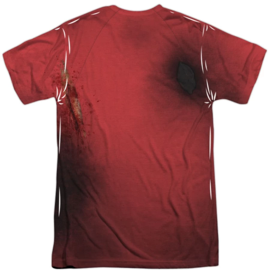 MeTV Custom Classics Unisex Star Trek Dead Red Costume - Front & Back Design