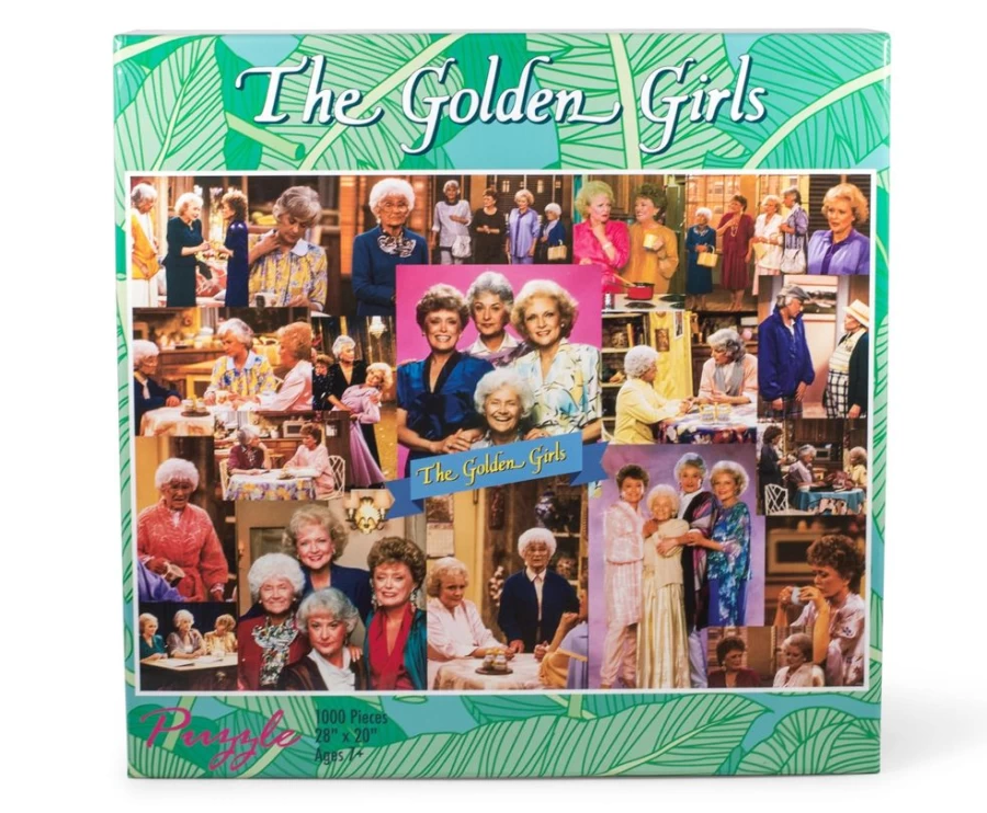 "Toynk 1000-Piece Golden Girls '80s Collage Jigsaw Puzzle for Adults & Kids | Collectible Retro Puzzle"