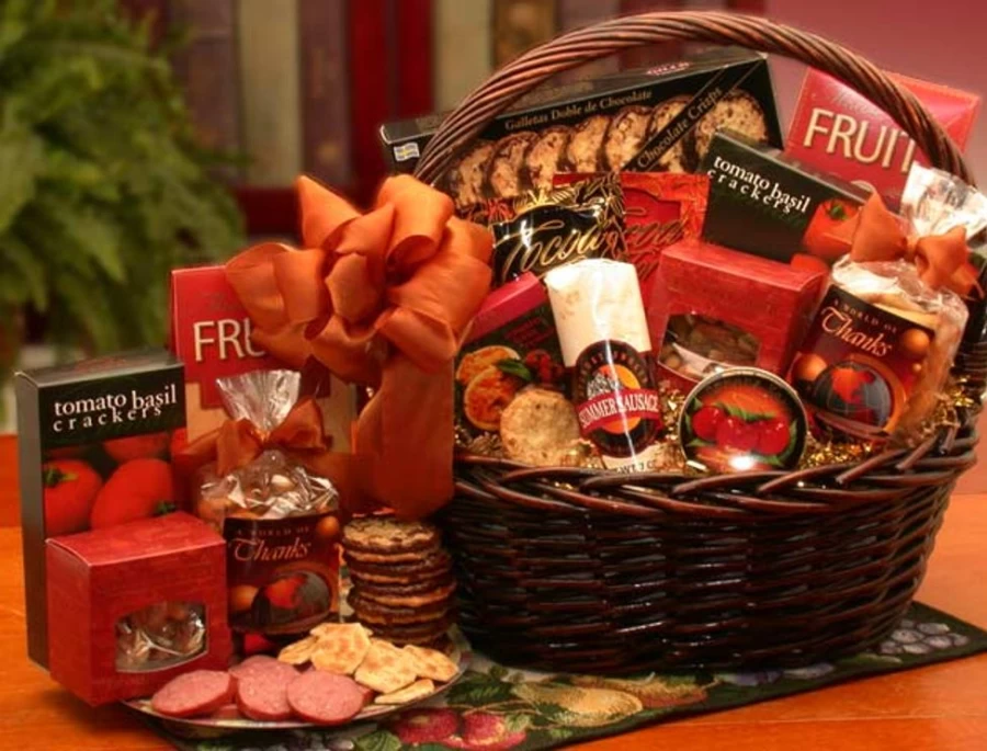 "GBDS Gourmet Gift Basket - Premium Thank You Hamper for Any Occasion"