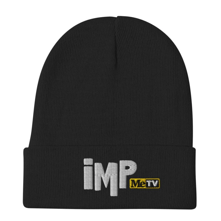 MeTV Custom Products Imp Ignatius Malvolio Prankenstein Embroidered Beanie - Sven Squad Knit Hat