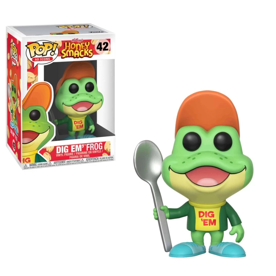 Toynk Dig Em' Frog Funko Pop Vinyl Figure - Kellogg's Honey Smacks Collectible