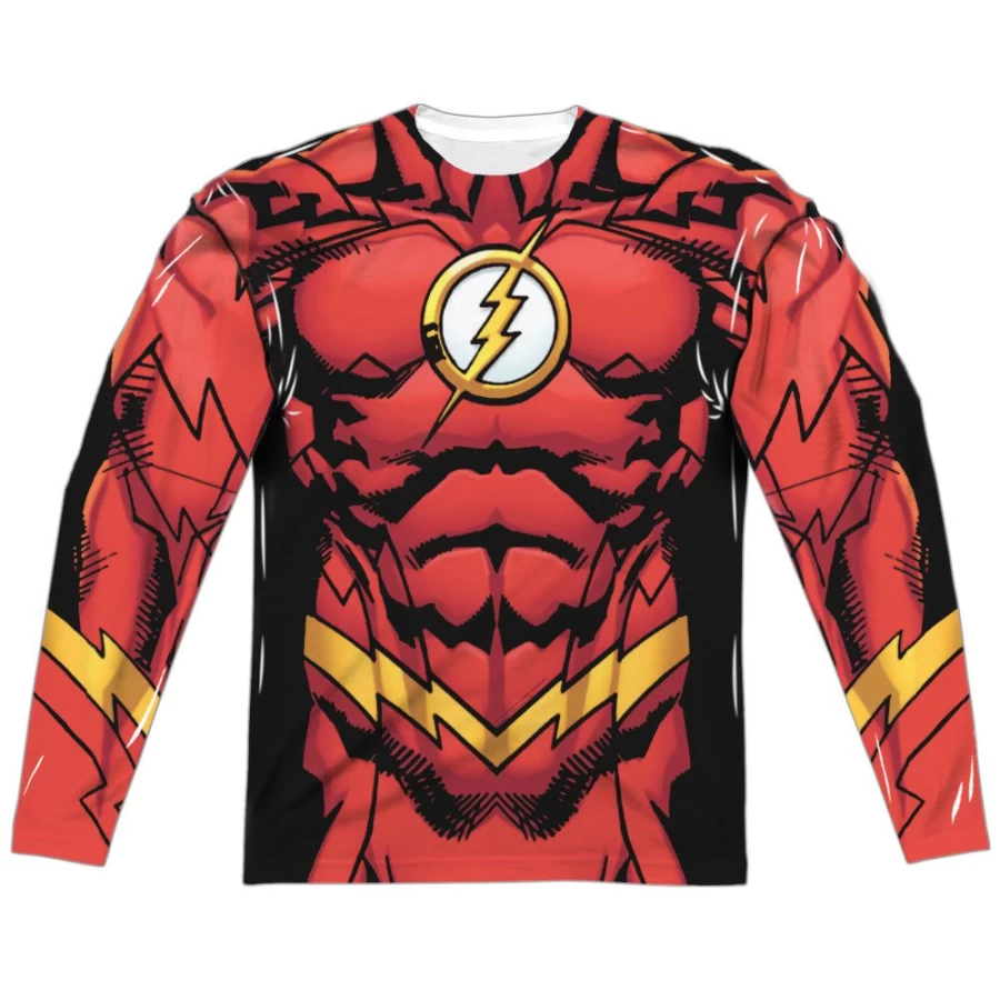 MeTV Custom Classics Justice League Flash 52 T-Shirt Unisex Front & Back Design