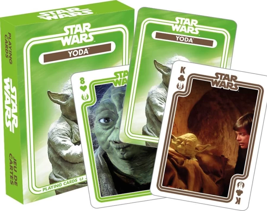 Star Wars Yoda-Themed Collectible Playing Cards by Toynk – Premium Deck for Fans and Gamers