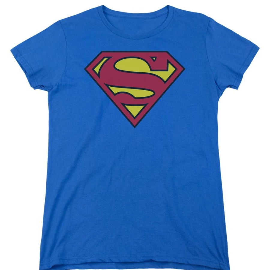 MeTV Custom Classics Superman Unisex T-Shirt - Classic Logo Design