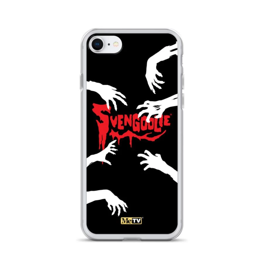 MeTV Custom Products Svengoolie Zombie Hands iPhone Case - Horror Fan Protective Cover