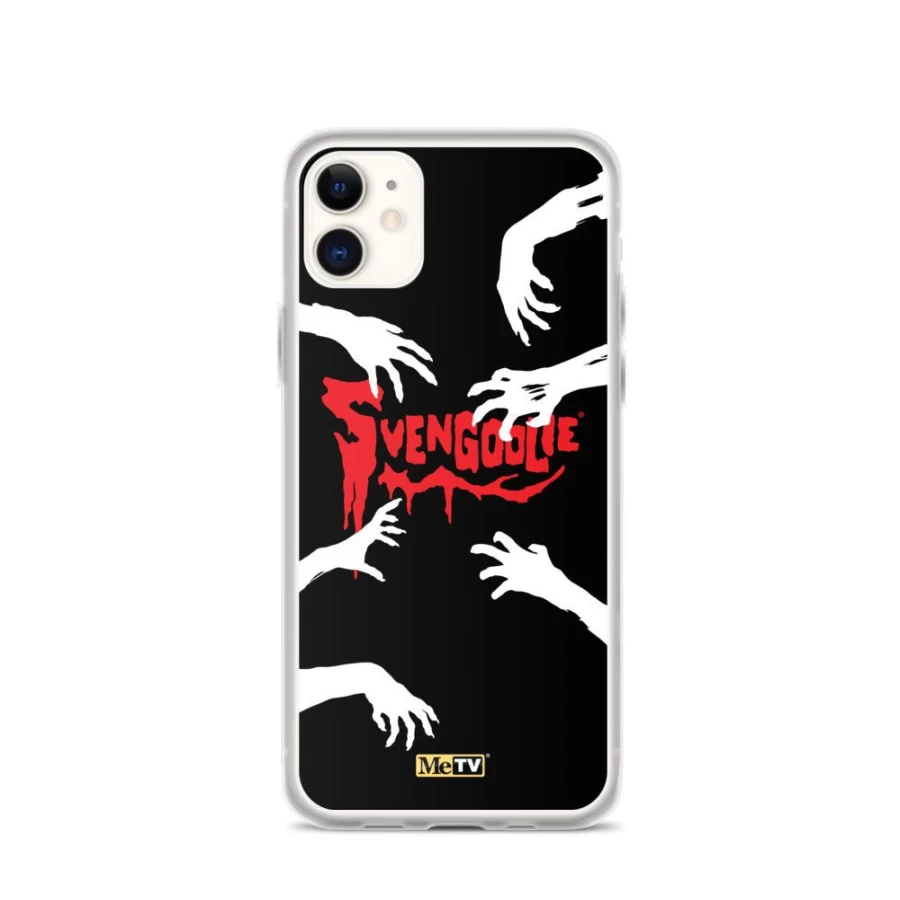 MeTV Custom Products Svengoolie Zombie Hands iPhone Case - Horror Fan Protective Cover