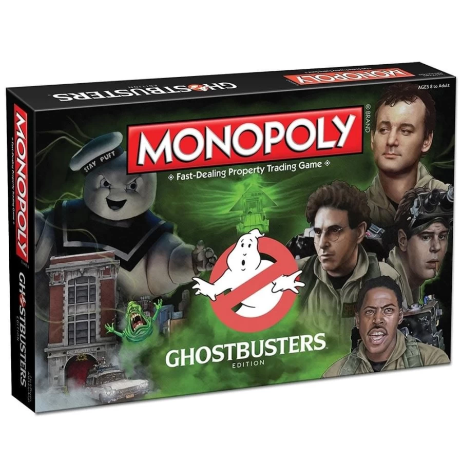 "Toynk Ghostbusters Collector's Edition Monopoly Game – Limited Edition Board Game for Fans"