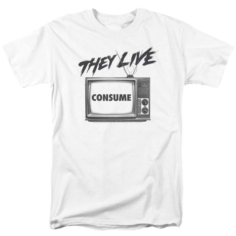 MeTV Custom Classics They Live - Consume Vintage Retro Graphic Tee