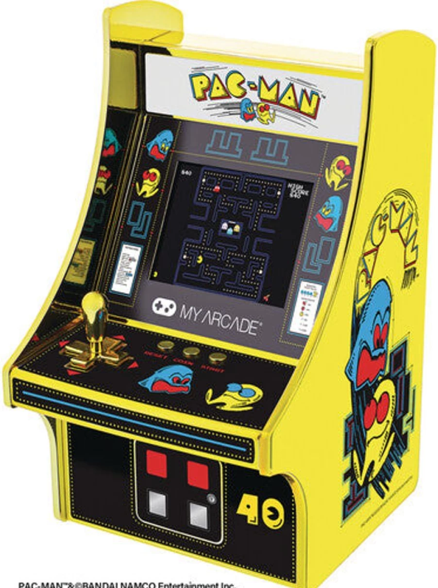 MeTV Entertainment My Arcade Pac-Man 40th Anniversary Retro Micro Player - Portable Arcade Machine with Classic Gameplay