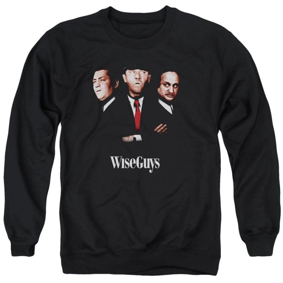 "MeTV Custom Classics Three Stooges - Wise Guys Unisex Vintage TV Show Merchandise"