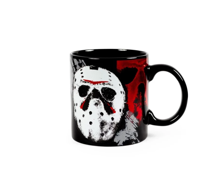 "Toynk Friday The 13th 'I Wish It Was Friday' 20oz Ceramic Coffee Mug - Horror Movie Gift"