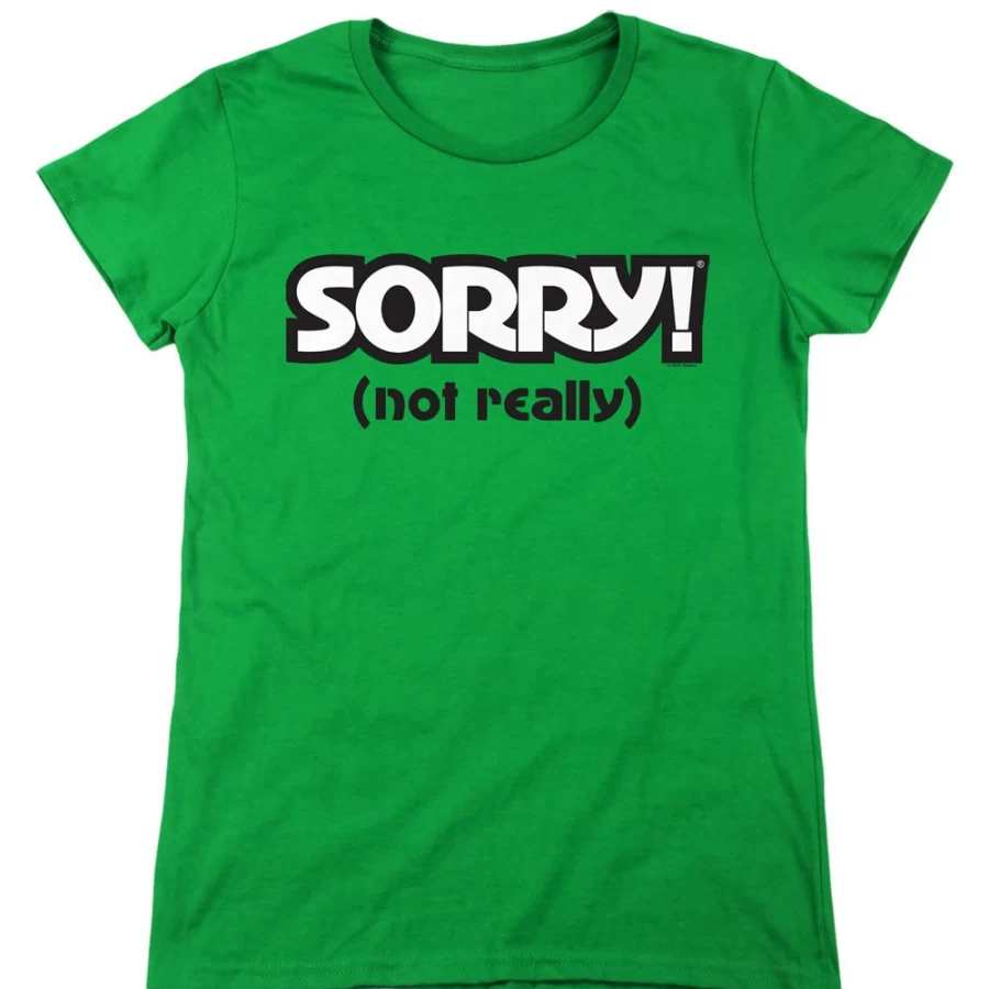 "MeTV Custom Classics Unisex Sorry - Not Sorry T-Shirt | Vintage Inspired Graphic Tee"