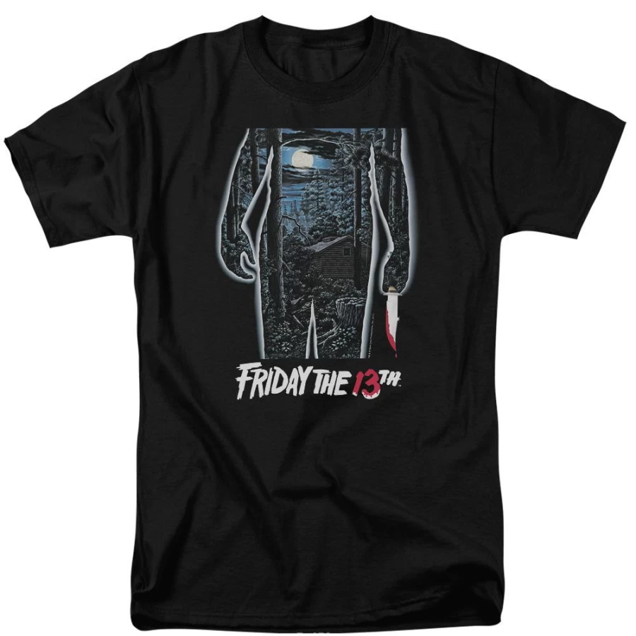 "Friday The 13th Vintage Horror Movie Poster - MeTV Custom Classics Unisex Wall Art"
