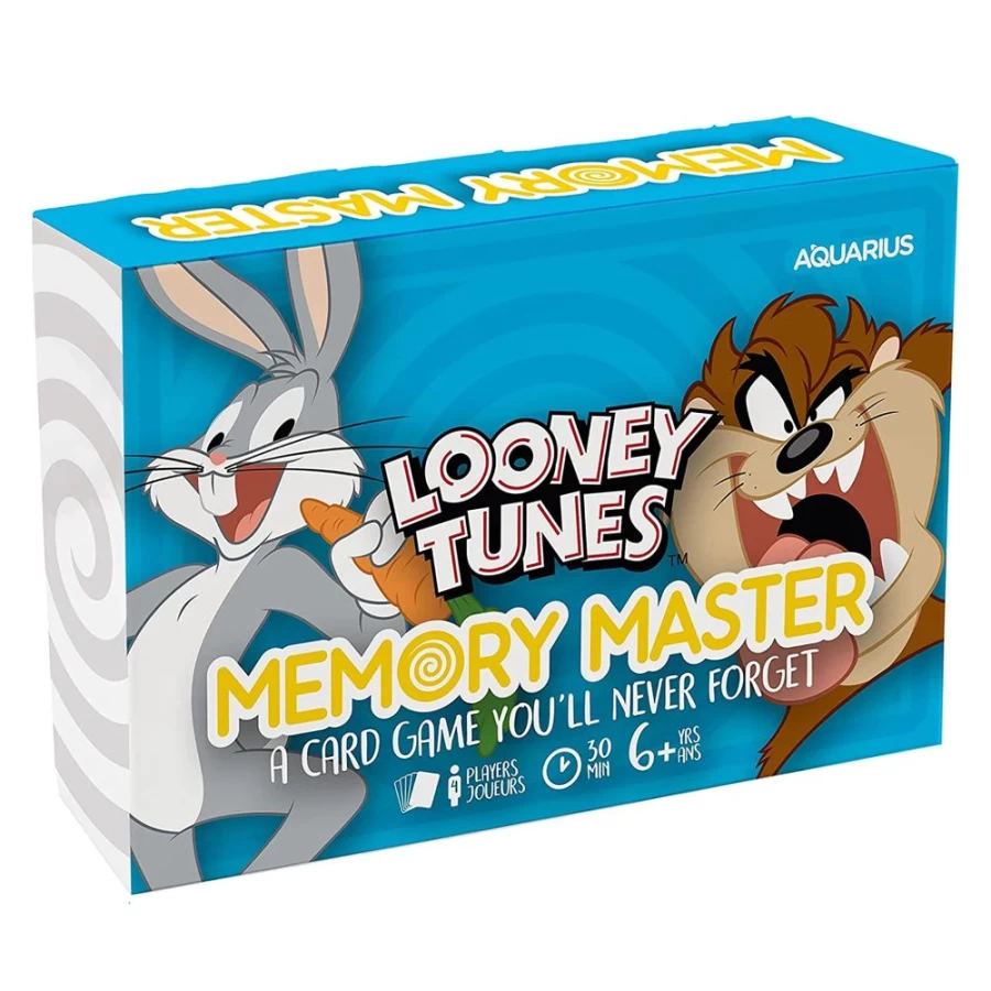 Looney Tunes Memory Master Card Game by Toynk - Fun Family Matching Game with Classic Cartoon Characters