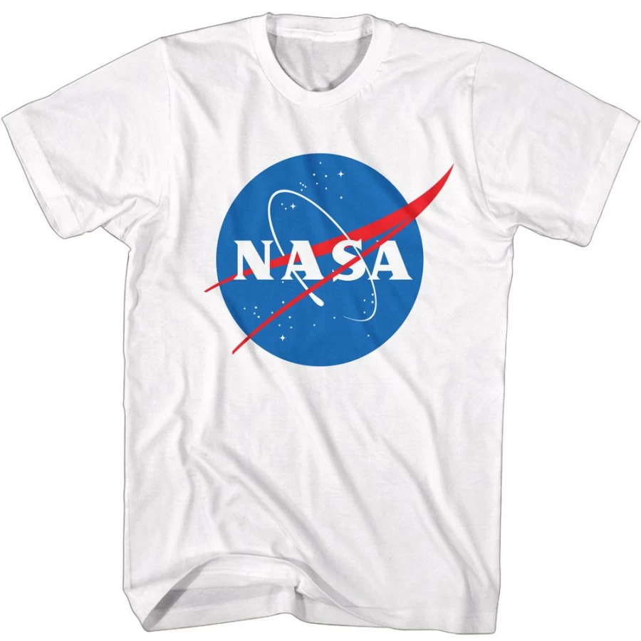 MeTV Custom Brands Unisex NASA Logo Graphic T-Shirt - Official Space Apparel