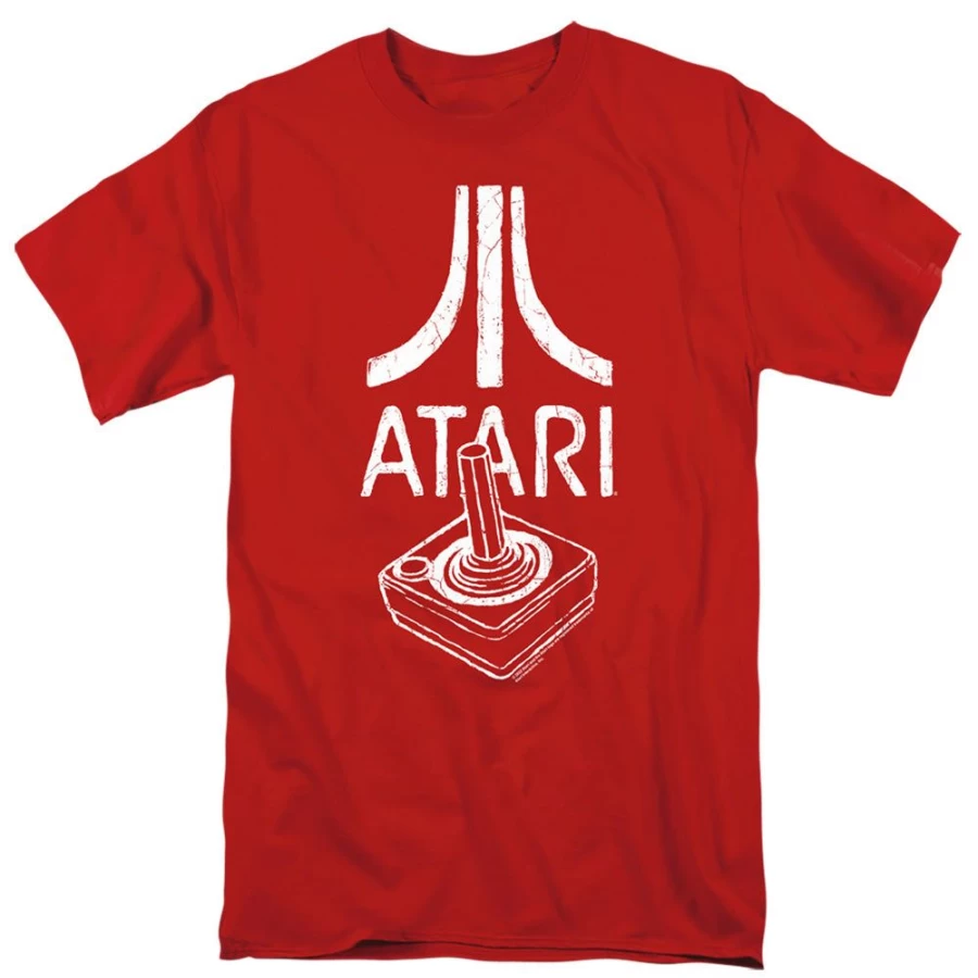 MeTV Custom Classics Retro Atari Style Joystick - Universal Unisex Gaming Controller for Classic Consoles