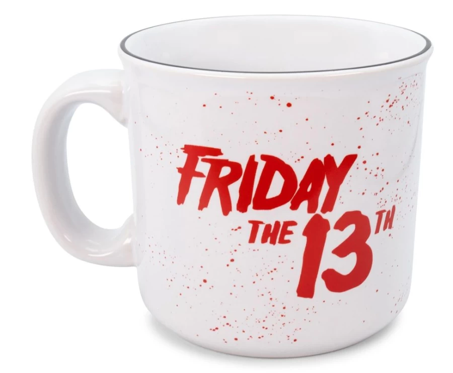 "Toynk Friday The 13th Camp Crystal Lake Ceramic Mug - 20oz Horror Movie Collectible Coffee Cup"
